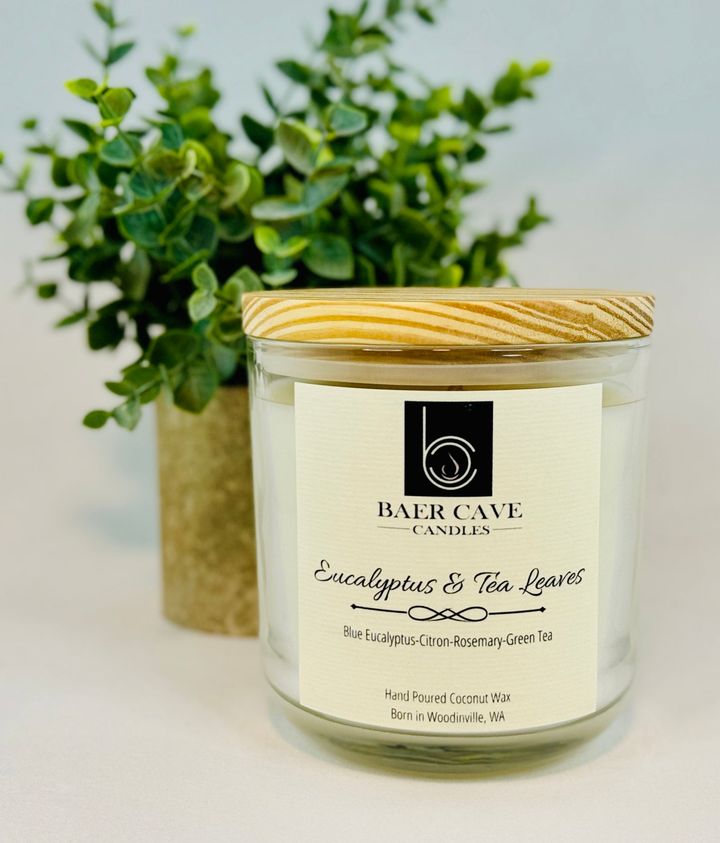 Eucalyptus & Tea Leaves - Mama Baer (18oz) 2-Wick