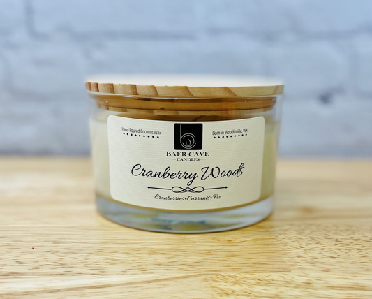 Cranberry Woods - Papa Baer (24oz) 3-Wick