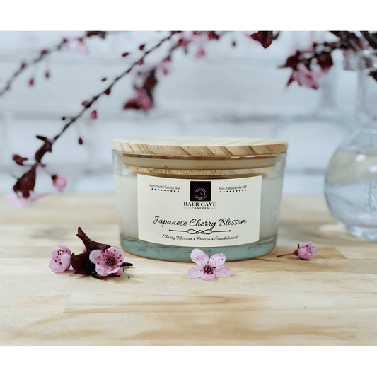 Japanese Cherry Blossom - Baby Baer (12oz) 3-Wick