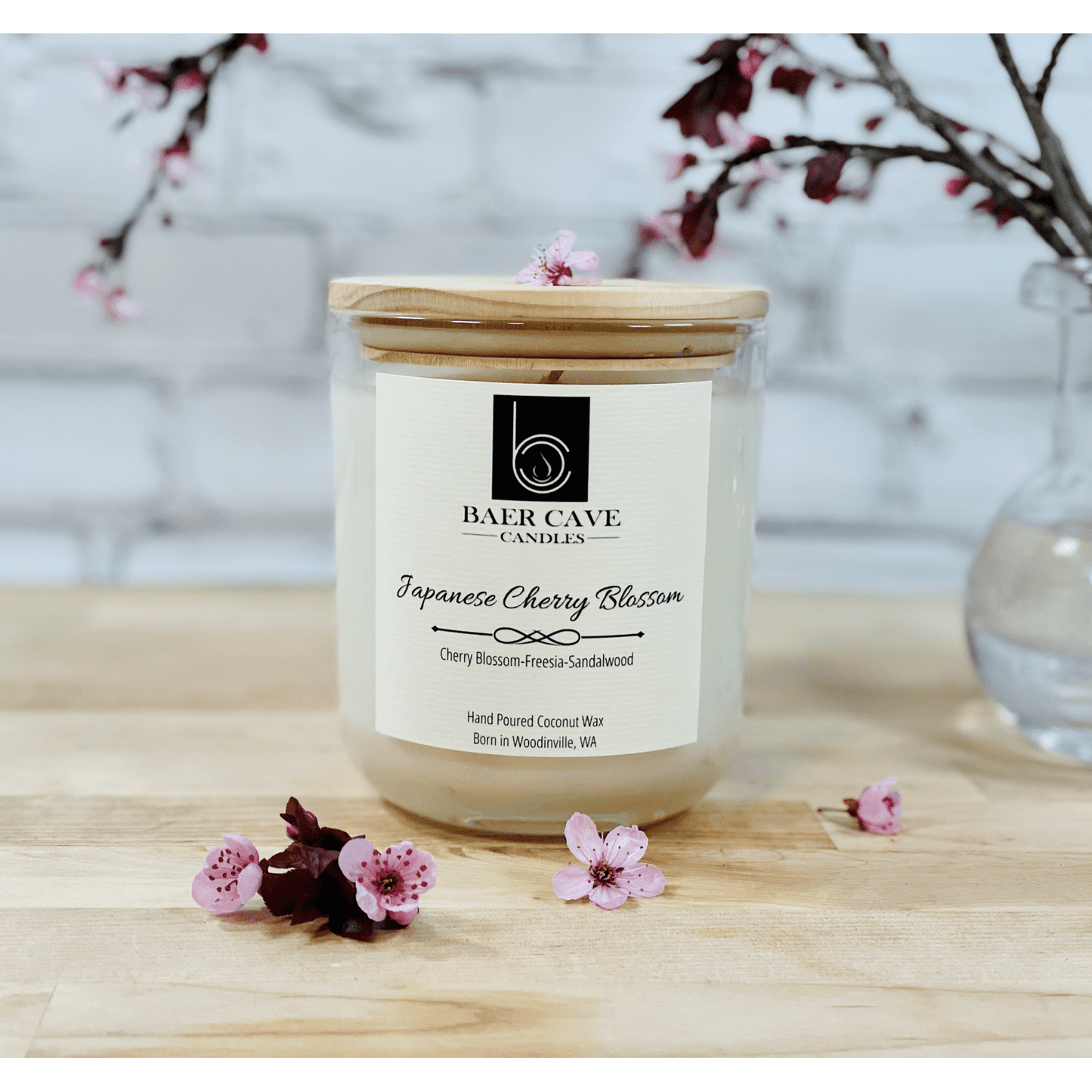 Japanese Cherry Blossom - Mama Baer (18oz) 2-Wick