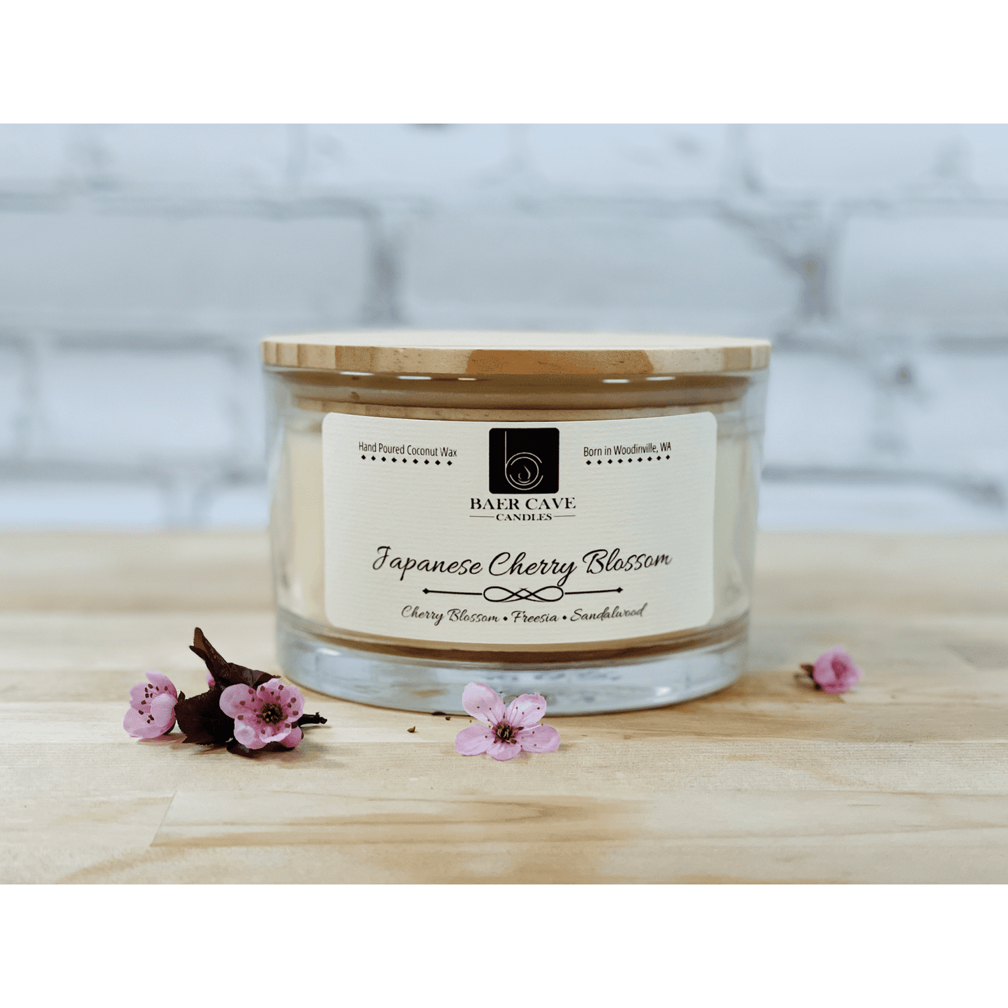Japanese Cherry Blossom - Papa Baer (24oz) 3-Wick