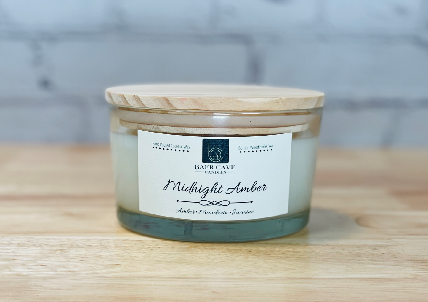 Midnight Amber - Baby Baer (12oz) 3-Wick