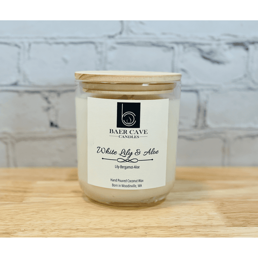 White Lily & Aloe - Mama Baer (18oz) 2-Wick